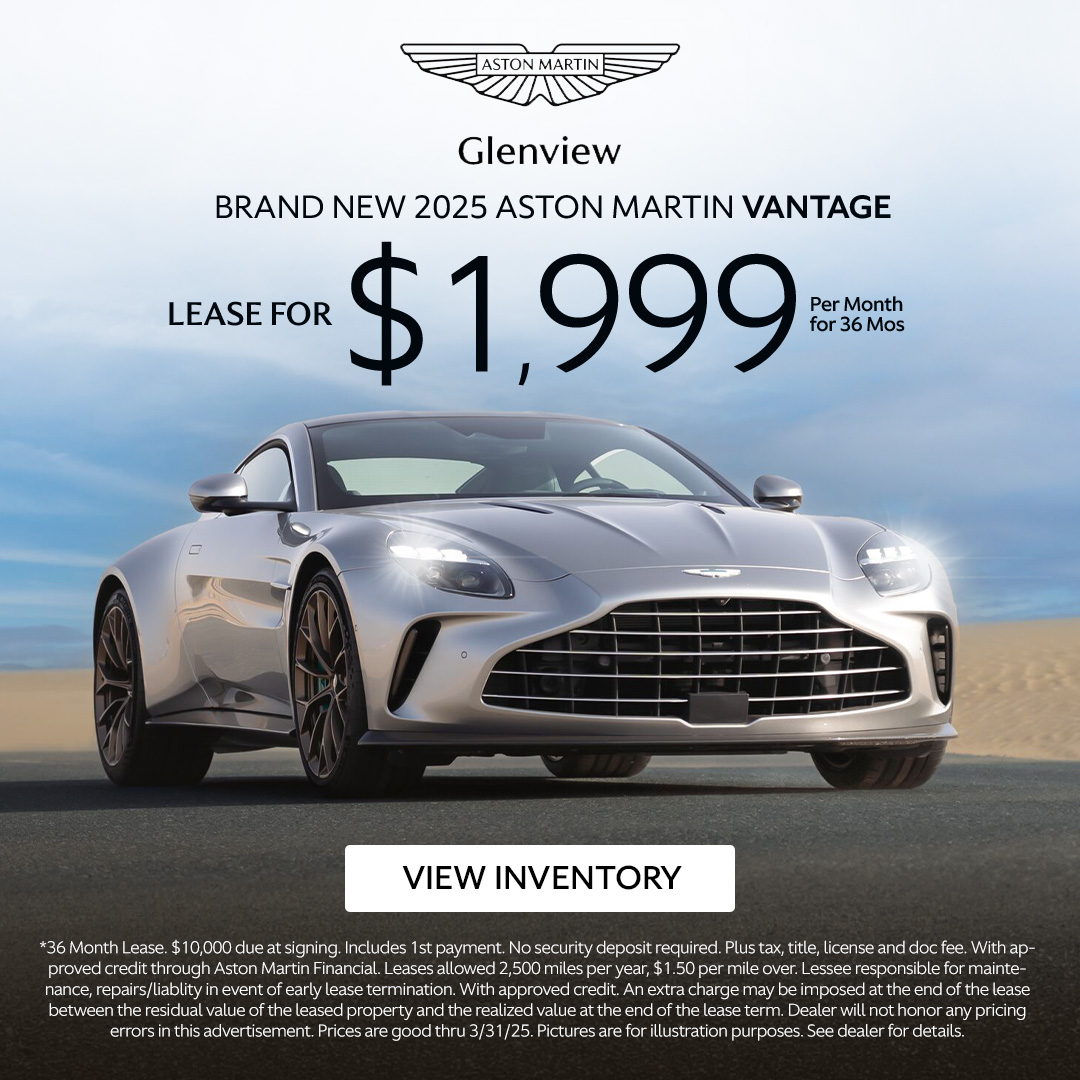 2024 Aston Martin Vantage Offer