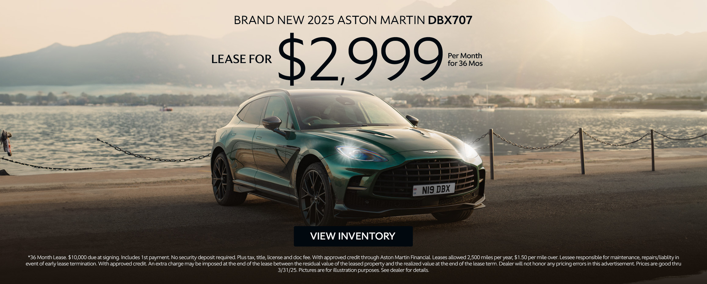 New 2025 Aston Martin DBX 707 Offer