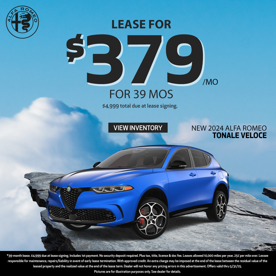 2025 Alfa Romeo Tonale Offer
