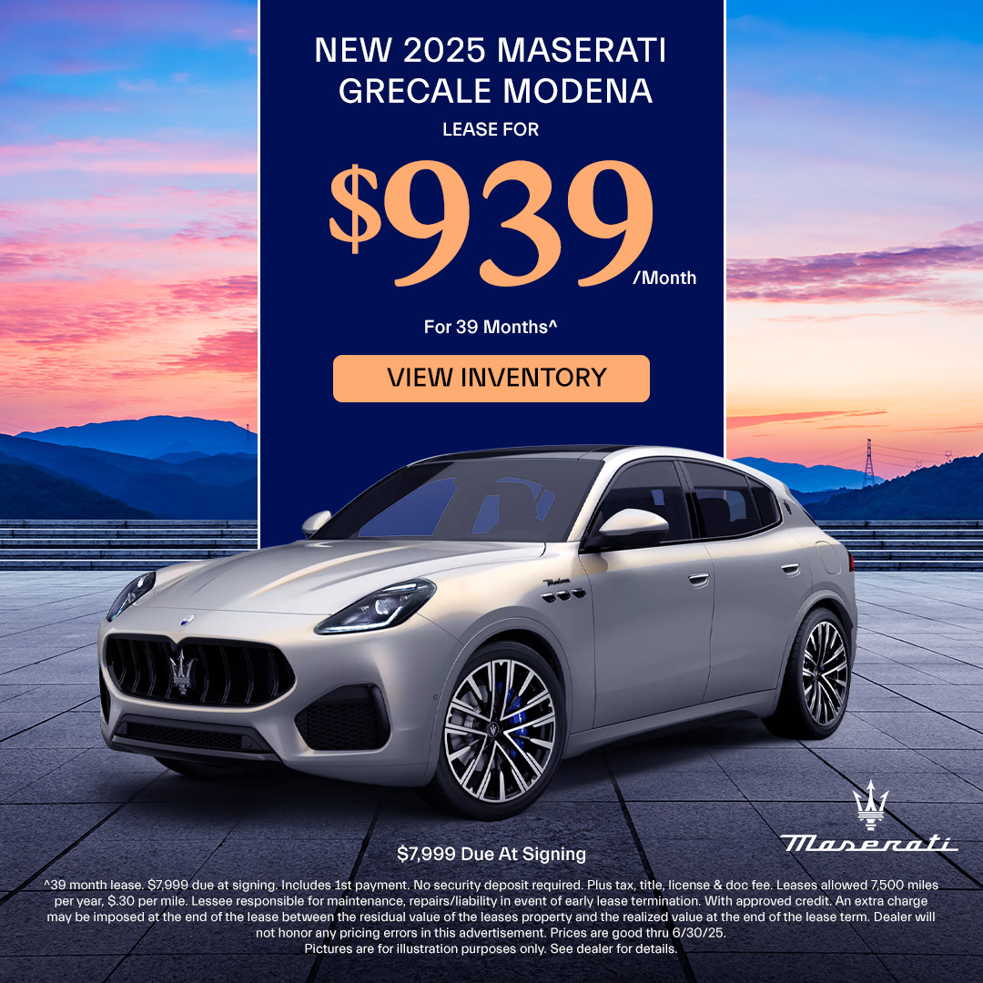 2025 Maserati Grecale Modena Offer