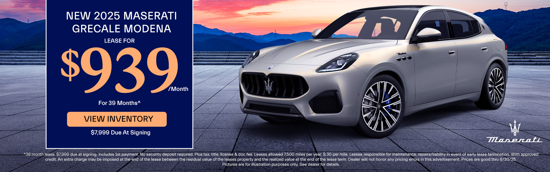 New 2025 Maserati Grecale Modena Offer
