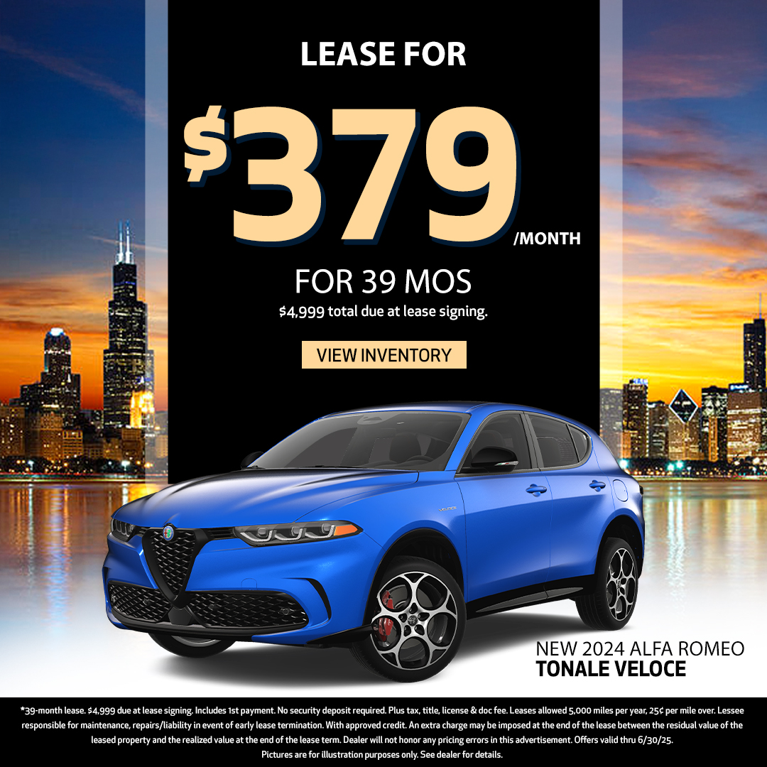 2025 Alfa Romeo Tonale Offer